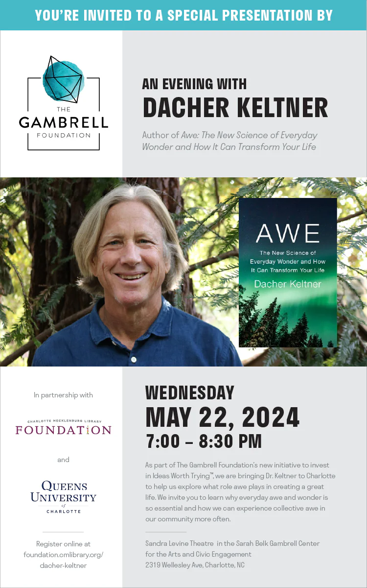 An Evening With Dacher Keltner