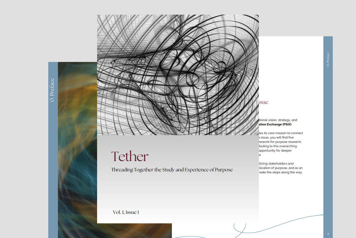 Tether: Threading Together the Study and Experience of Purpose report cover