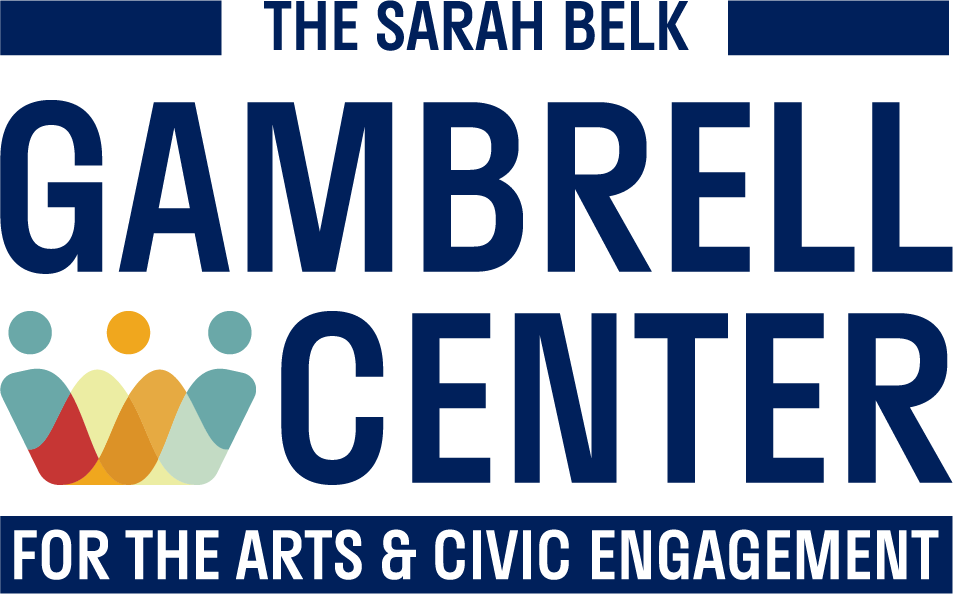 The Sarah Belk Gambrell Center for the Arts & Civic Engagement logo