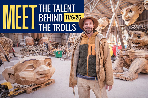 Meet the talent behind the Trolls November Event Flyer